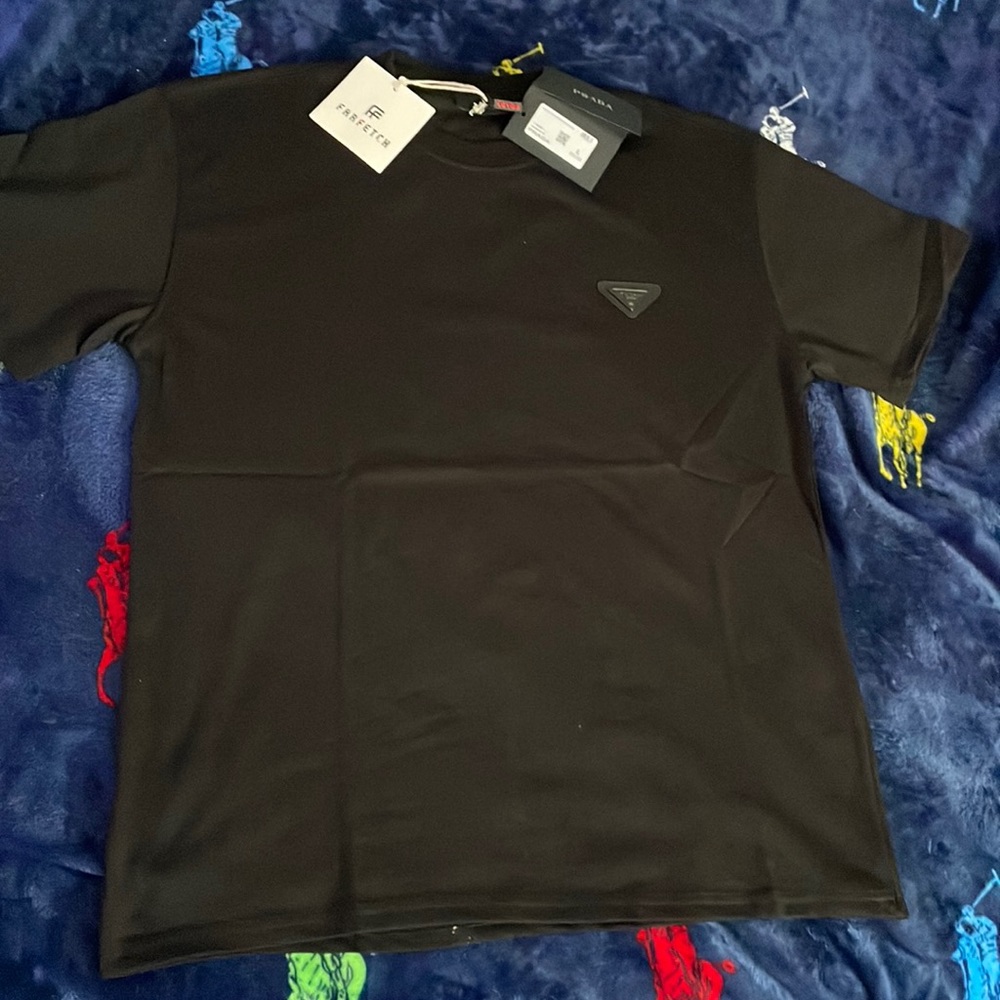 Black all black Prada Tee-Shirt